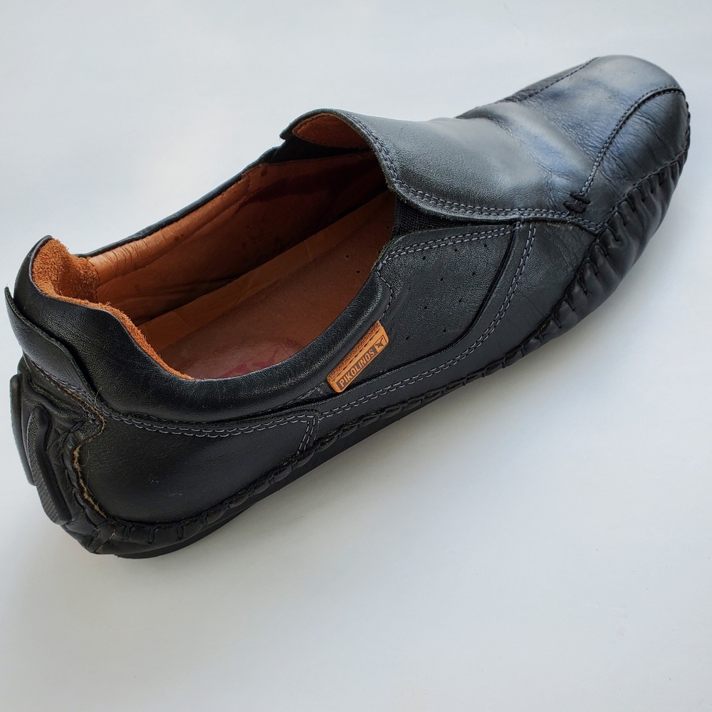 Pikolinos Size 44 Mens Black Leather Shoes US Size 10.5-11 - Picture 10 of 14